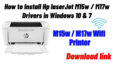 HP LaserJet Pro M17w Driver: Installation and Troubleshooting Guide